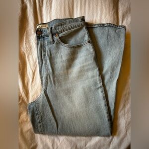 Madewell Perfect Vintage Wide Leg Crop Jean